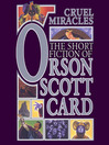 Cruel Miracles (MP3): Maps in a Mirror Series, Book 4